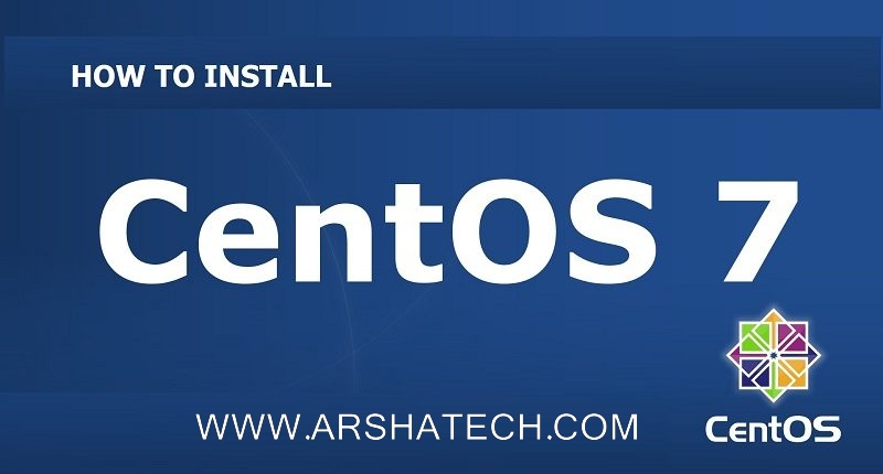 آموزش نصب تصویری و قدم به قدم CentOS 7